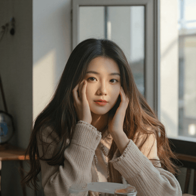 PhotoDirectorで生成した女性の画像