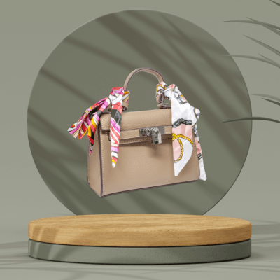 PromeoのAI合成機能で作ったカバンを紹介する画像